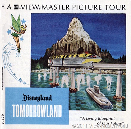 View-Master Tomorrowland (A179), Booklet Cover