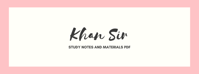 Khan Sir PDF