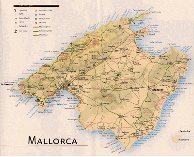 Landkarte Mallorca Bilder