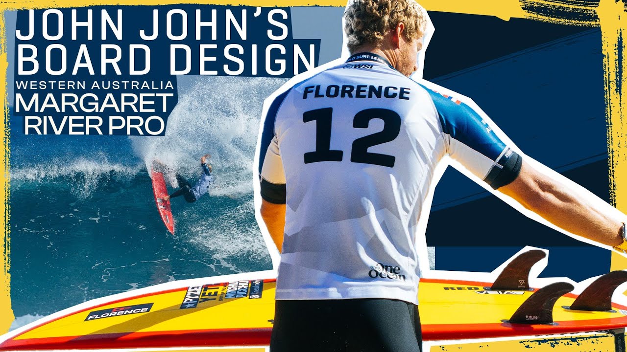 The Recipe Behind John John Florence's Pyzel Board at The Western Australia Margaret River Pro