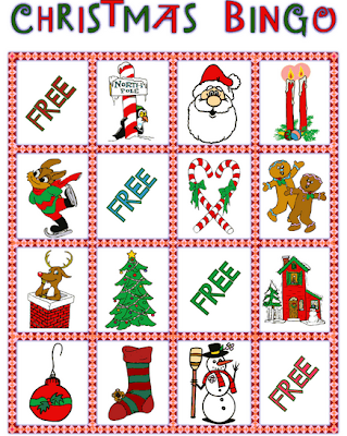 Free Christmas Bingo Printable 6