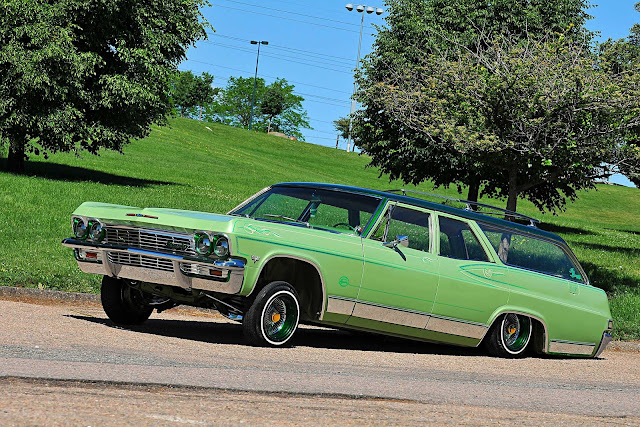 1965 Chevrolet Impala Wagon - #Chevrolet #Impala #lowrider #classiccar