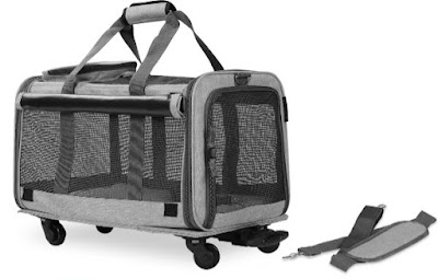 KOPEKS Detachable Wheel Cat Carrier Bag