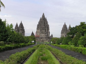 1. Candi Prambanan Jawa Tengah Indonesia.