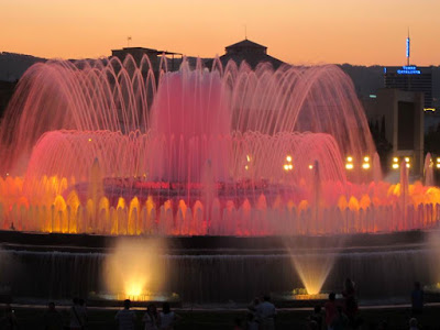 Magic Fountain in Montjuic