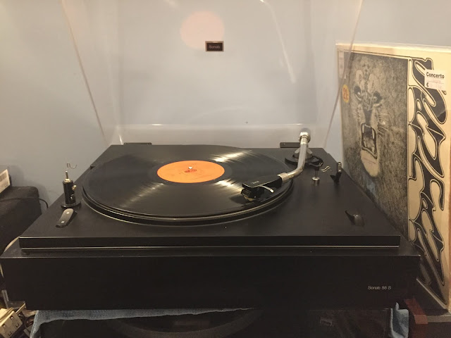 Sonab 85s playing an LP
