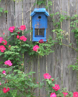 Blue Birdhouse