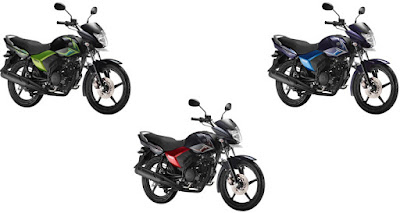 Yamaha Saluto 125 three colours option