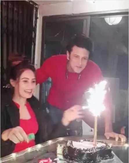 Cezanne Khan celebrated birthday with friends