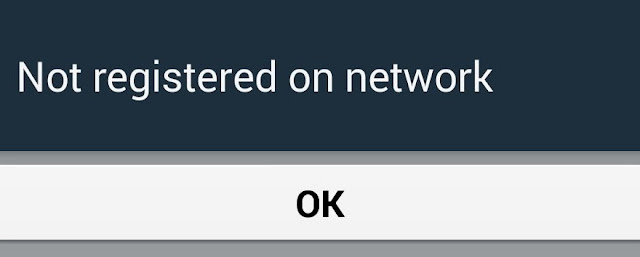 How to solve the problem "Unregistered on the network" on Samsung Galaxy