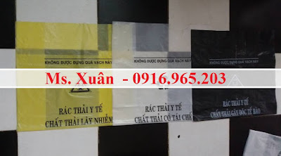 Bán Túi Đựng Rác Có Logo Y Tế cho Phòng Khám Ở Gò Vấp