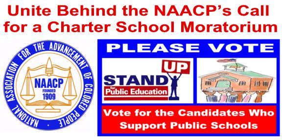 Image result for naacp charter school moratorium