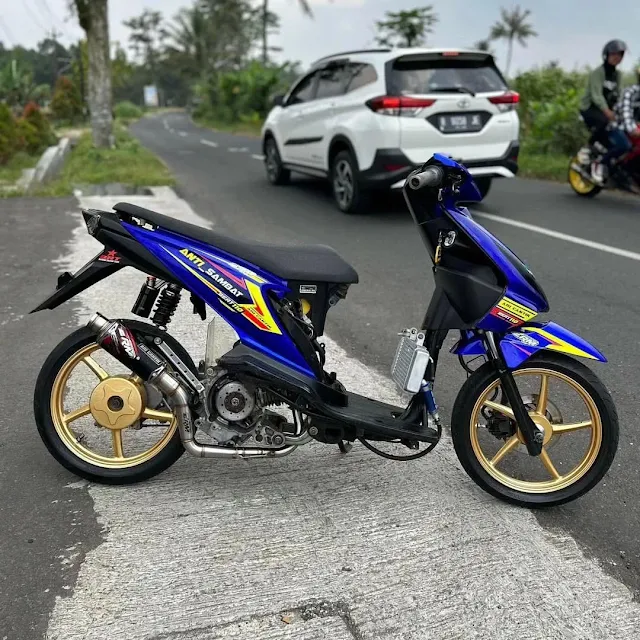 Modifikasi Motor BeAT Karbu Ala Road Race