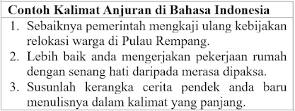 20 Contoh Kalimat Anjuran di Bahasa Indonesia dan Pengertiannya