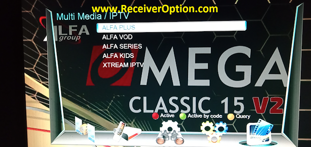 OMEGA CLASSIC 15 V2 1506T NEW SOFTWARE WITH ALFA IPTV & DIRECT BISS KEY ADD OPTION