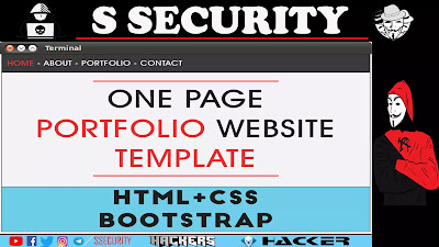 Create Portfolio Website Using Html and Css by Sajawal Hacker
