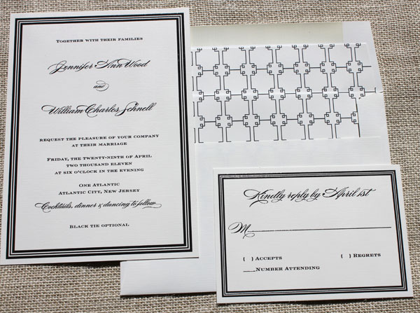 New Patterned Wedding Invitation Envelope Liners