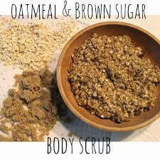 Homemade scrub, Sugar, Sea Salt, Oatmeal Scrub, Recipes