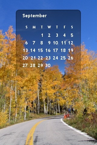 Aspen sept 09 Calendar Wallpaper iPhone Let me know your thoughts on what 
