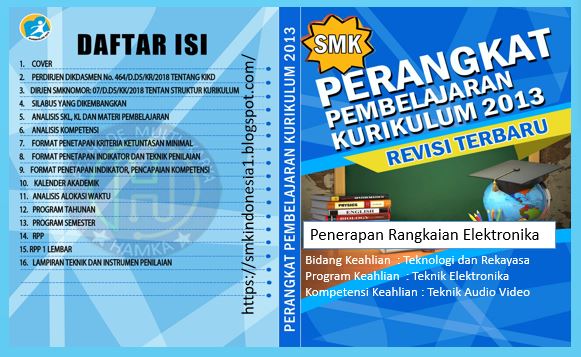 RPP Daring dan Luring Satu Lembar Mapel Penerapan Rangkaian Elektronika SMK