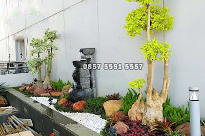 Taman Kering Minimalis Depan Rumah