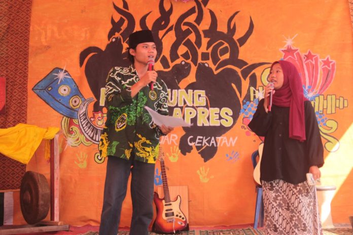 Kesenian dalam Panggung Apres Pelajar Cekatan IPNU IPPNU Dukupuntang Cirebon