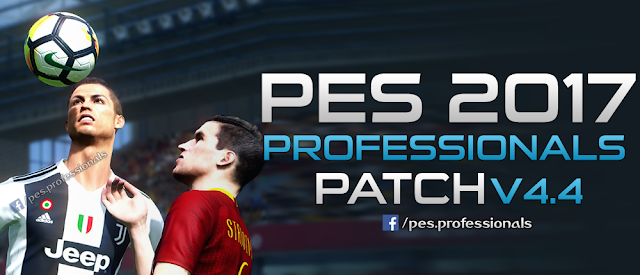 PES 2017 PES Professionals Patch V4.4 Released 22/7/2018