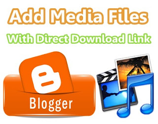 How to add MP3 or other Media files in Blogger