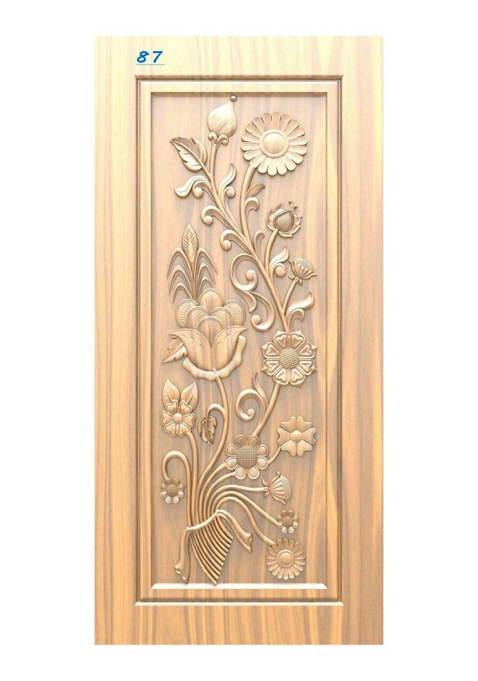  87 Free Door Design mordern 3D Wood Door Design FREE DOWNLOAD STL Art cam Rilif FILE Door