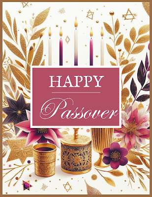 Passover Greeting Cards Free - 10 Modern Happy Pesach Printable Online Jewish Holiday Wishes