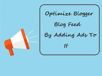 How To Show Ads In Blogger Feed