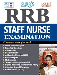 rrb railway staff nurse exam books