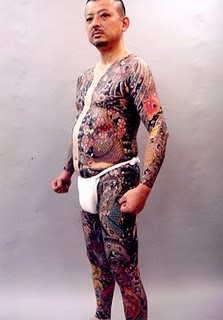 Yakuza  Full Body Tattoo For Men