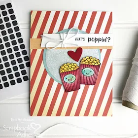 Sunny Studio Stamps: Fast Food Fun Customer Card by Teri Anderson