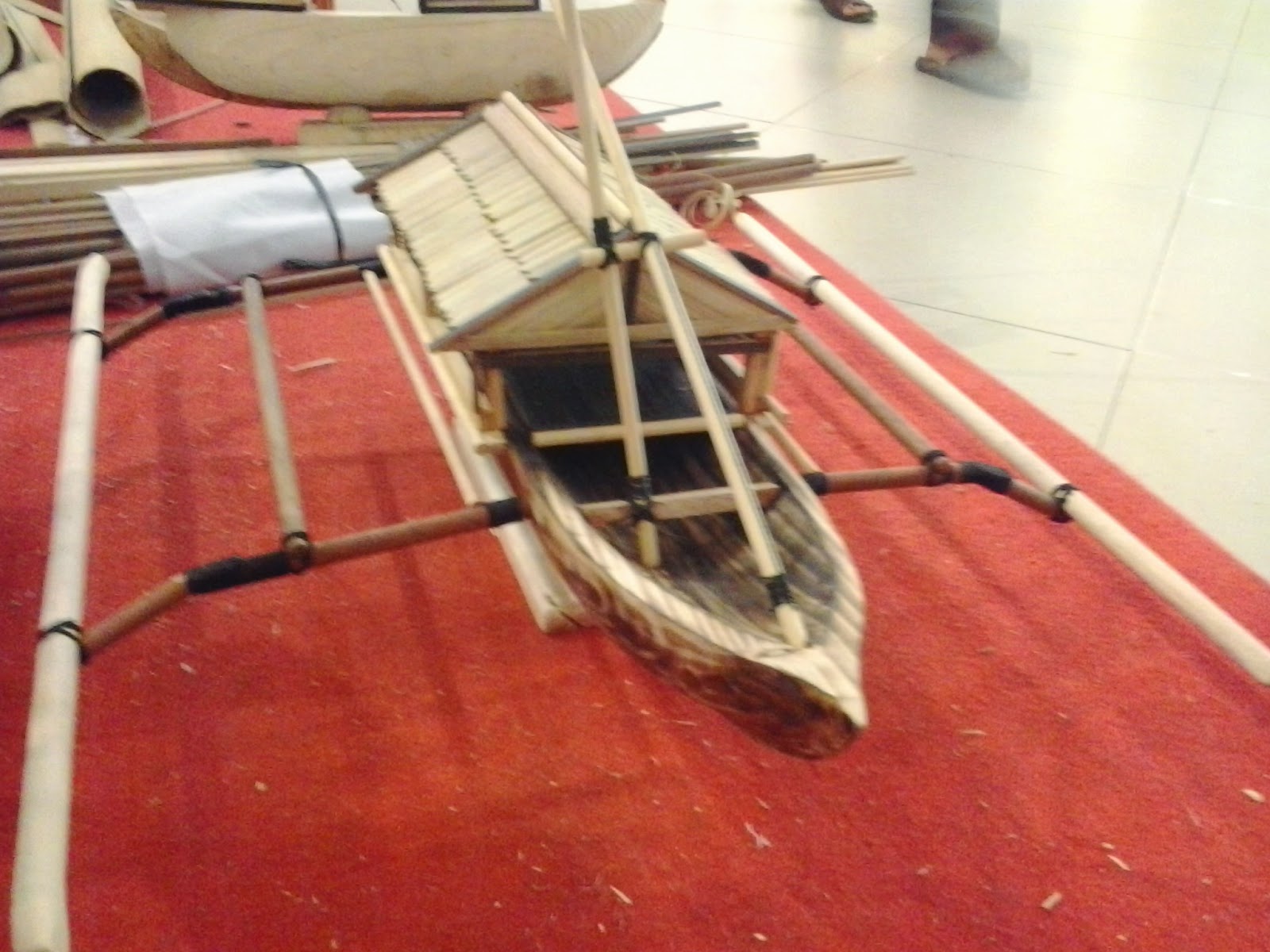 Workshop Pembuatan Miniatur  Perahu  Kayu Shinda Wafu