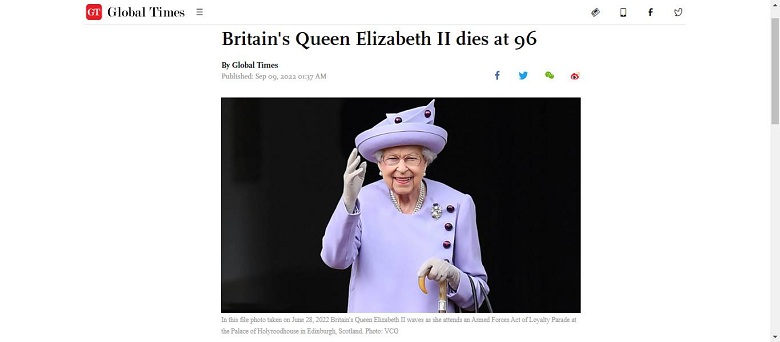 Reacciones sobre la muerte de la reina Isabel II