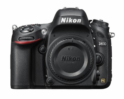 Nikon D610 24.3 MP CMOS FX-Format Digital SLR Camera - Body Only