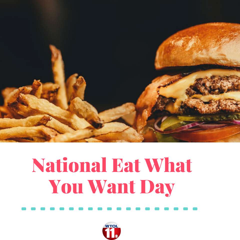 National Eat What You Want Day Wishes pics free download