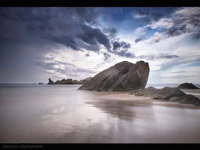 gambar pantai penunjuk