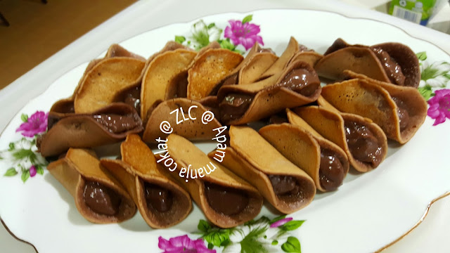 ZULFAZA LOVES COOKING: Apam manja coklat