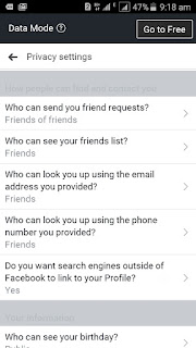 How to hide FaceBook Friend list