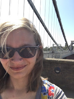 me on the Clifton Suspension Bridge