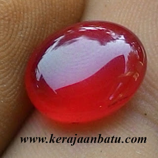 NATURAL RED CARNELIAN CHALCEDONY ATAU  AKIK DARAH KODE KB183