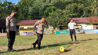 Open Turnamen Karang Taruna  IPPTAS CUP I Taruang-Taruang Dibuka oleh Waka Polres Solok Kota