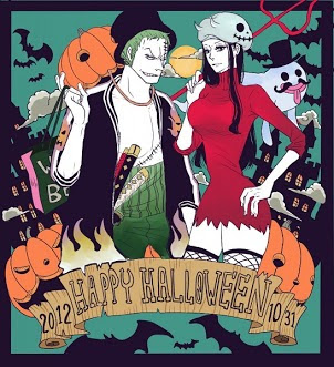 Kumpulan Gambar One Piece Special Halloween 