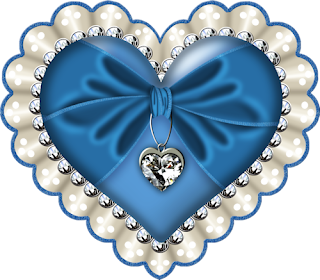 Free Printable Hearts with a Bow and Diamonds Clipart.