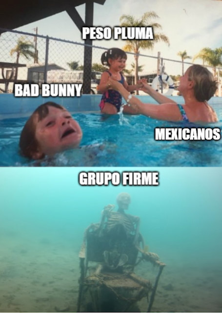 Meme Mem Peso Pluma PesoPluma Bad Bunny