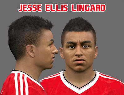 PES 2016 Jesse Ellis Lingard Face by Ozy_96