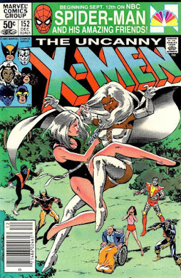 X-Men #153, Emma Frost vs Storm