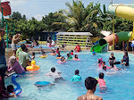 Pasca Lebaran, Hana Waterboom Bayah Dipadati pengunjung